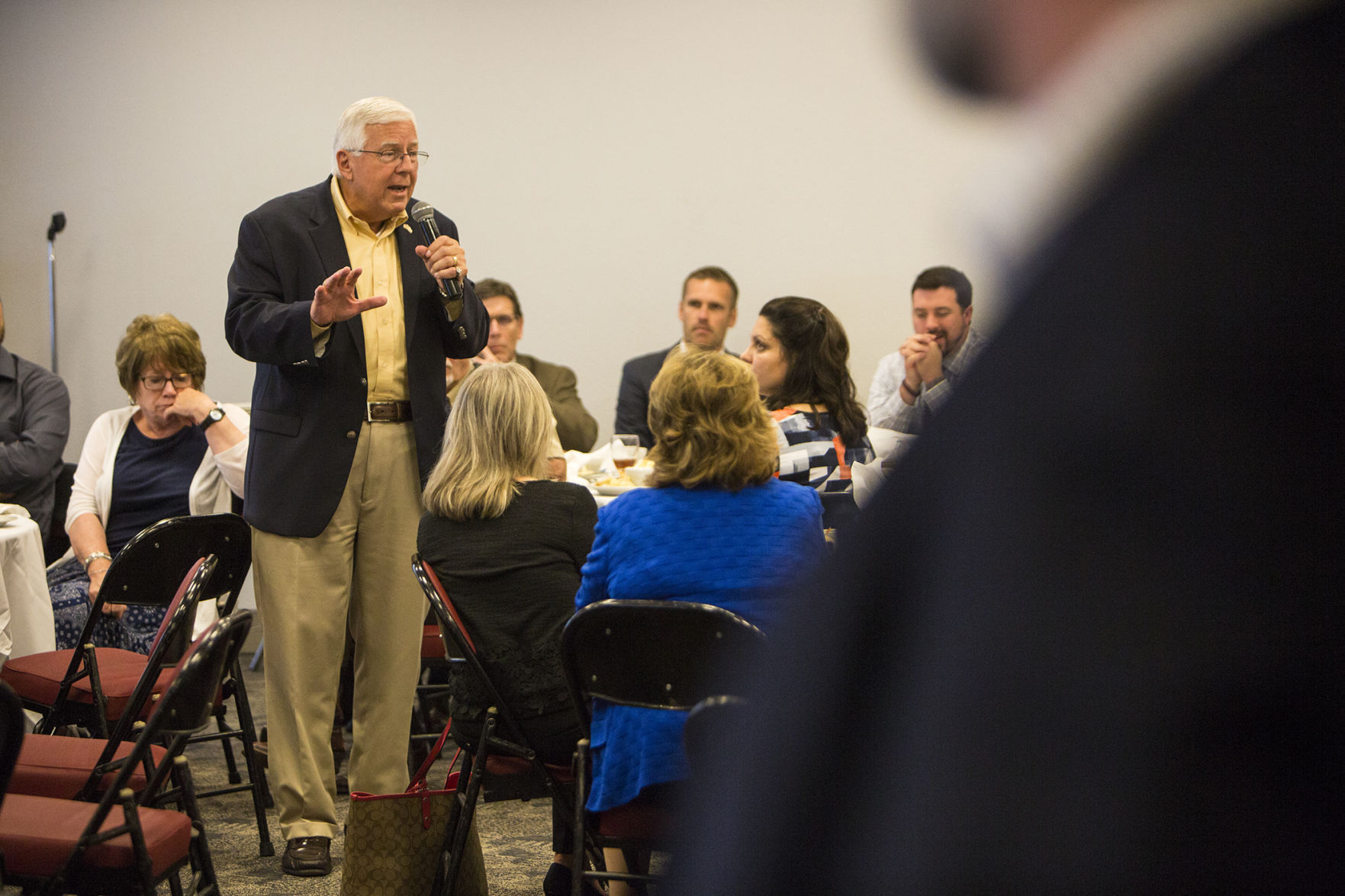 Mike Enzi in Casper